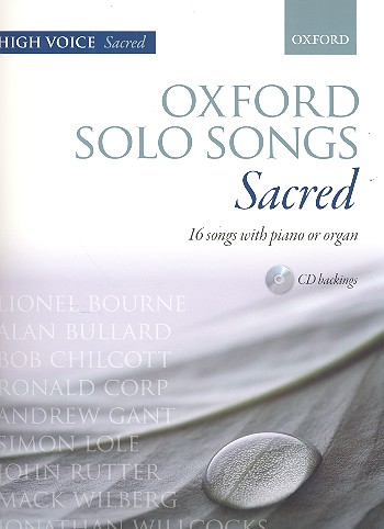 Oxford Solo Songs - sacred (+CD)