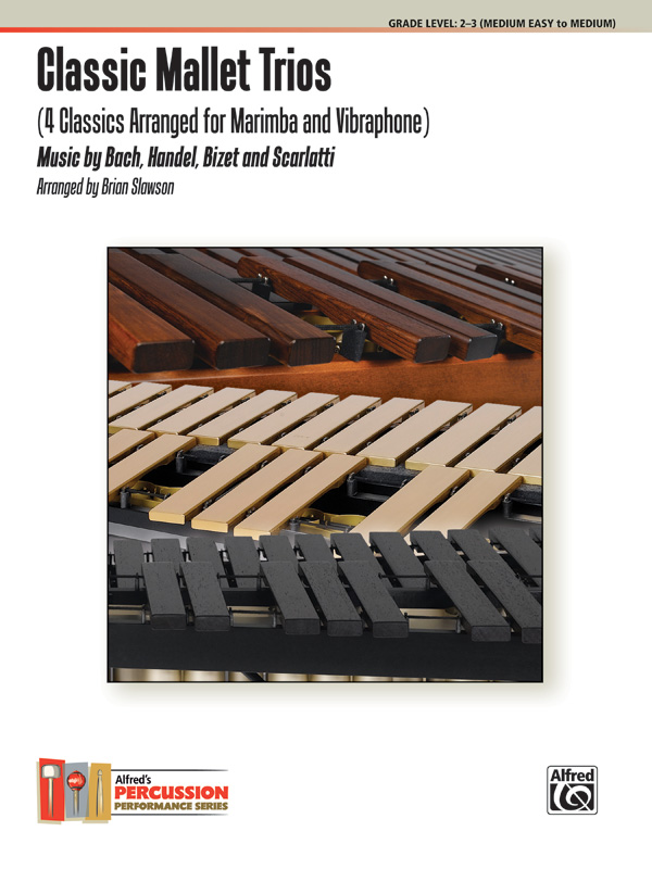 Classic Mallet trios for marimba,