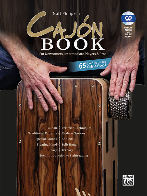 Cajón Book (+QR-Code+CD+Online Videos)