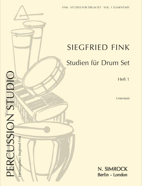 Studien für Drumset Band 1 - Unterstufe