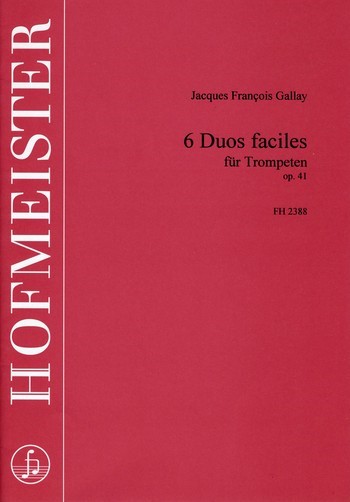 6 Duos faciles op.41 für 2 Trompeten