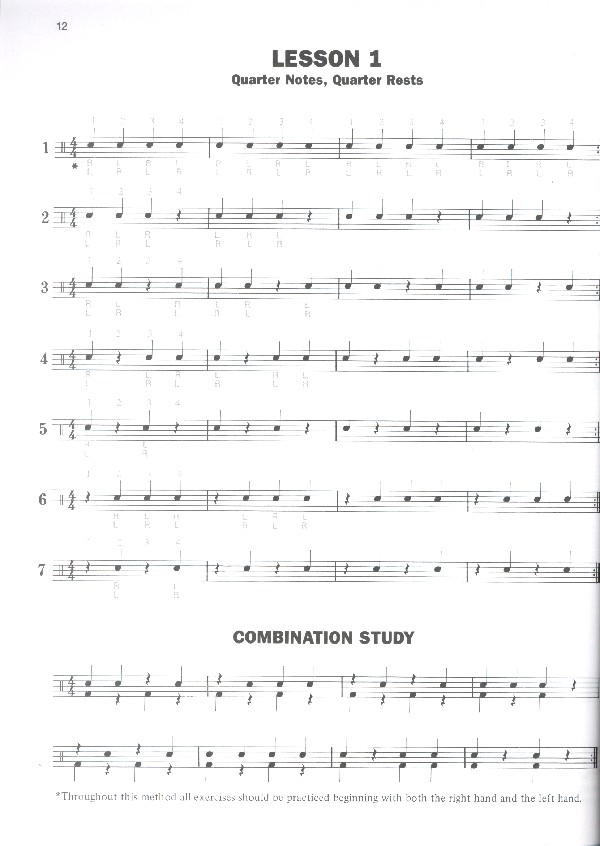 Sandy Feldstein - Drum Method vol.1 (+DVD) for snare drum,