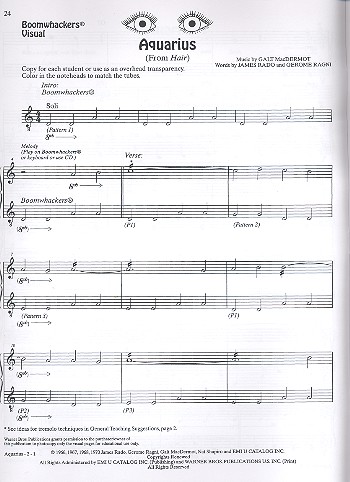 Boomwhackers on Broadway (+CD) Boom Boom