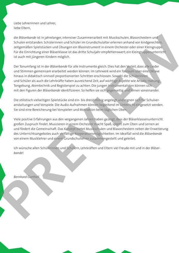 Bernhard Gortheil - Die Bläserbande (+Online Audio)