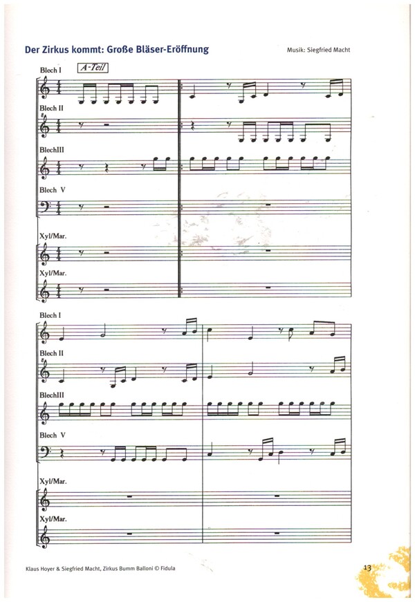 Siegfried Macht - Zirkus Bumm Balloni