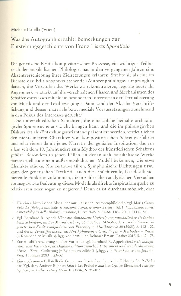 Liszt-Jahrbuch Band 3 (2019/2020) Liszt-Quellen