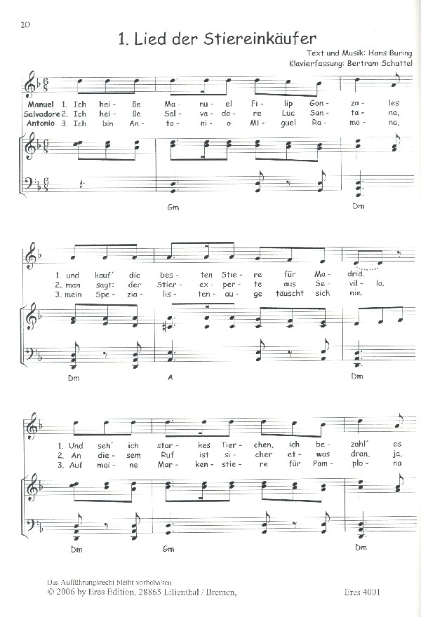 Hans Buring - Ferdinand der Stier (+CD)