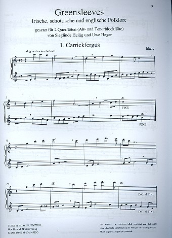 Uwe Heger - Greensleeves