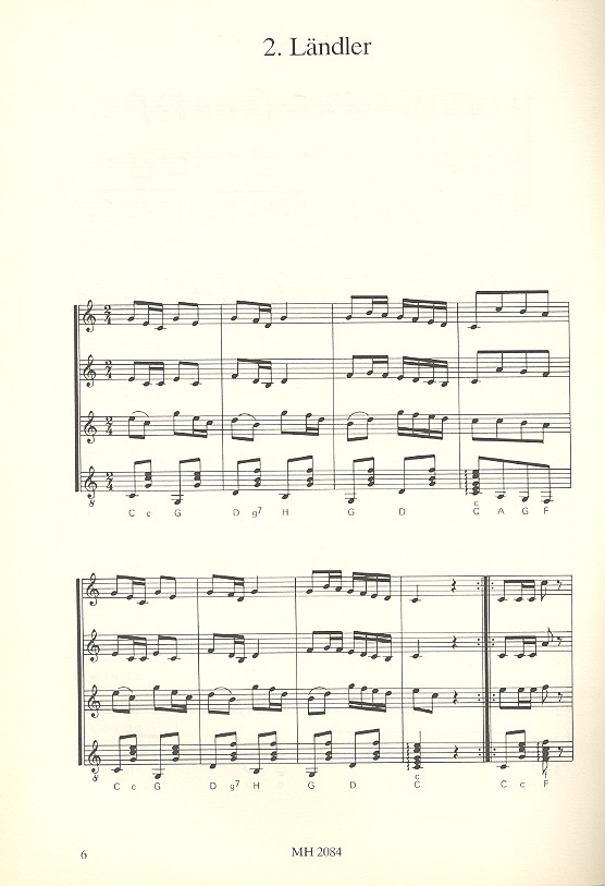 Alte Weisen des Alpenlandes für Hackbrett