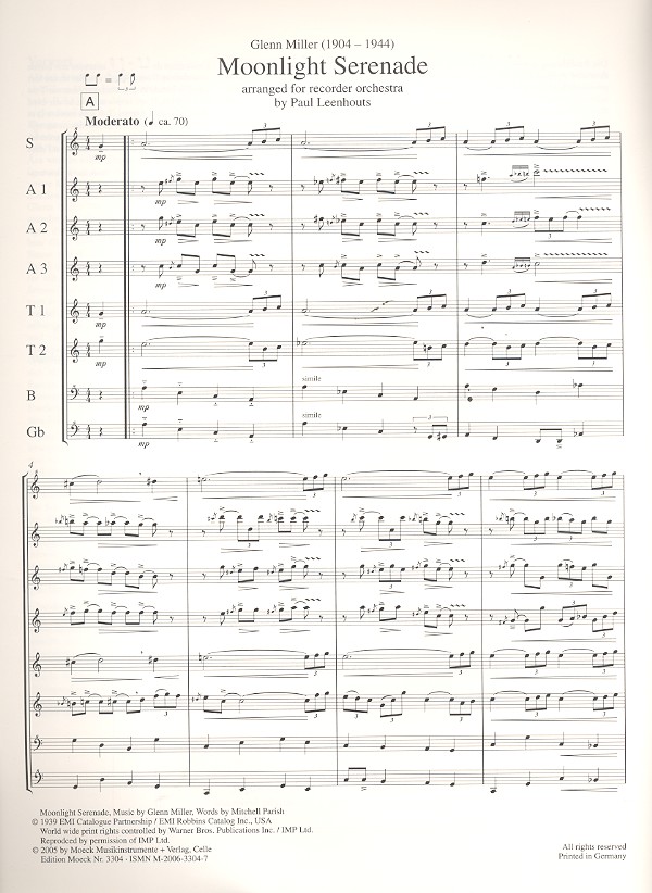 Glenn Miller - Moonlight Serenade