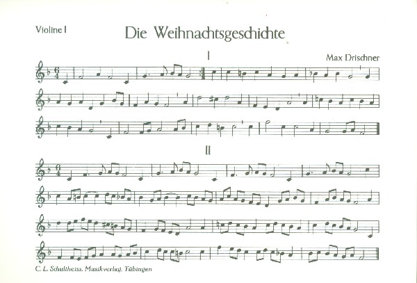 Max Drischner - Die Weihnachtsgeschichte