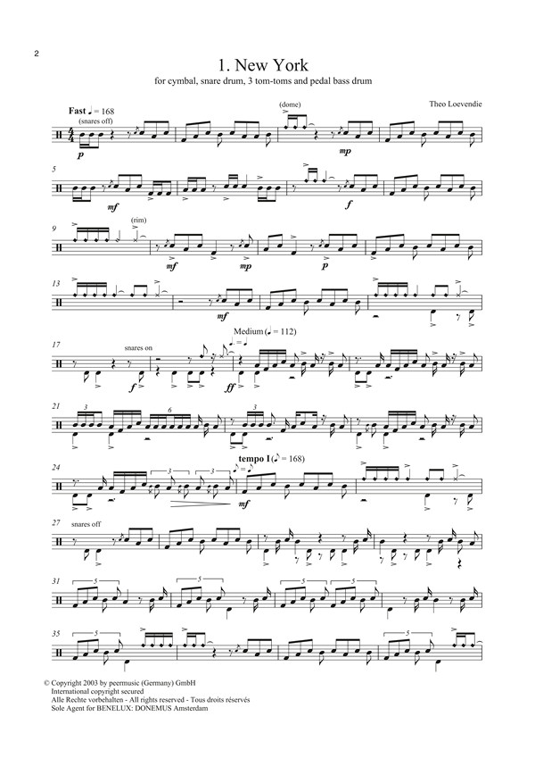 Theo Loevendie - Recital Pieces vol.1