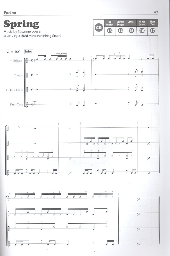 Susanne Loeser - World of Rhythm (+MP3-CD) für