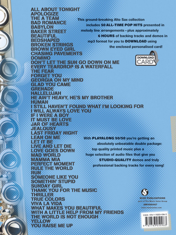 50 Pop Hits (+Download Card):