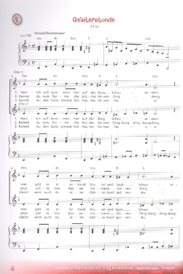 Julia Kolat - Geisterstunde auf Burg Schauerstein (+CD)