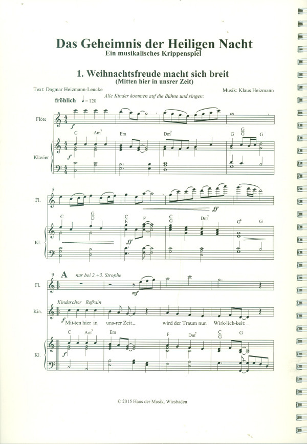 Klaus Heizmann - Das Geheimnis der heiligen Nacht