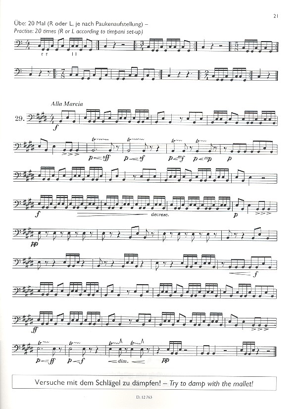 Richard Hochrainer - Etüden für Timpani Band 2