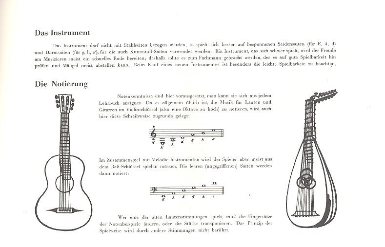 Walter Gerwig - Das Spiel der Lauteninstrumente