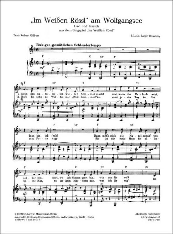 Ralph Benatzky - Im weißen Rössl