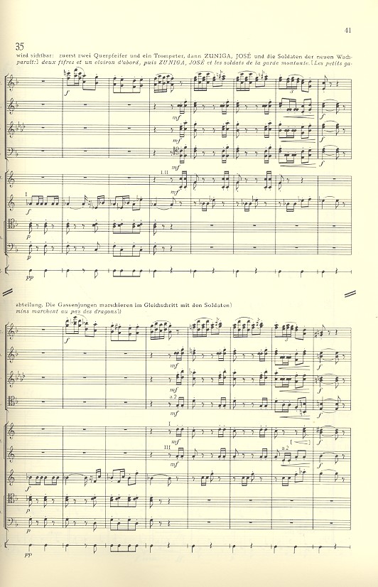 Georges Bizet - Carmen Partitur (dt/fr)