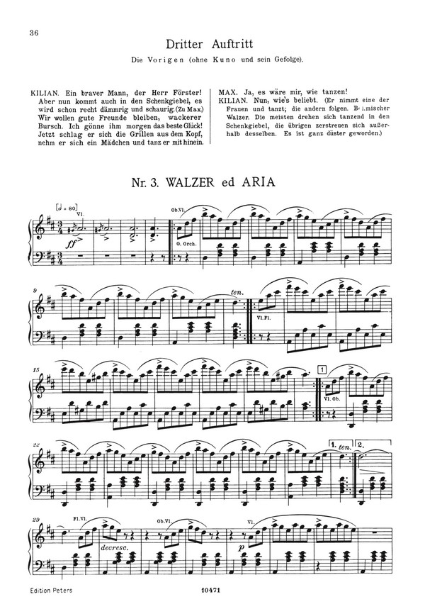  Carl Maria von Weber - Der Freischütz