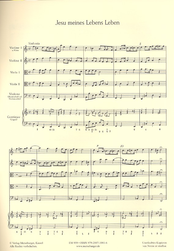 Dieterich Buxtehude - Jesu meines Lebens Leben Aria