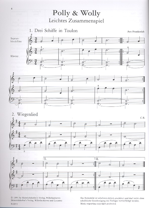 Polly und Wolly Leichtes