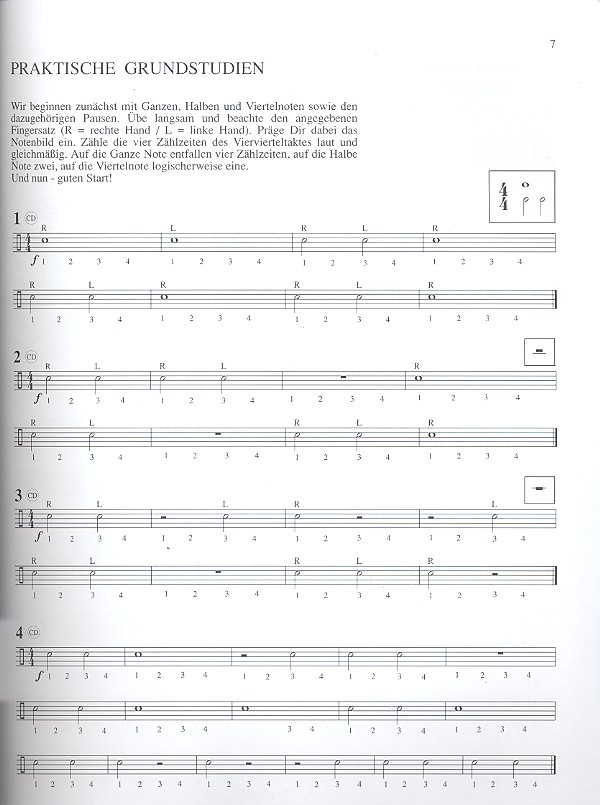  Markus Lonardoni - Technik für die kleine Trommel Band 1 (+CD)