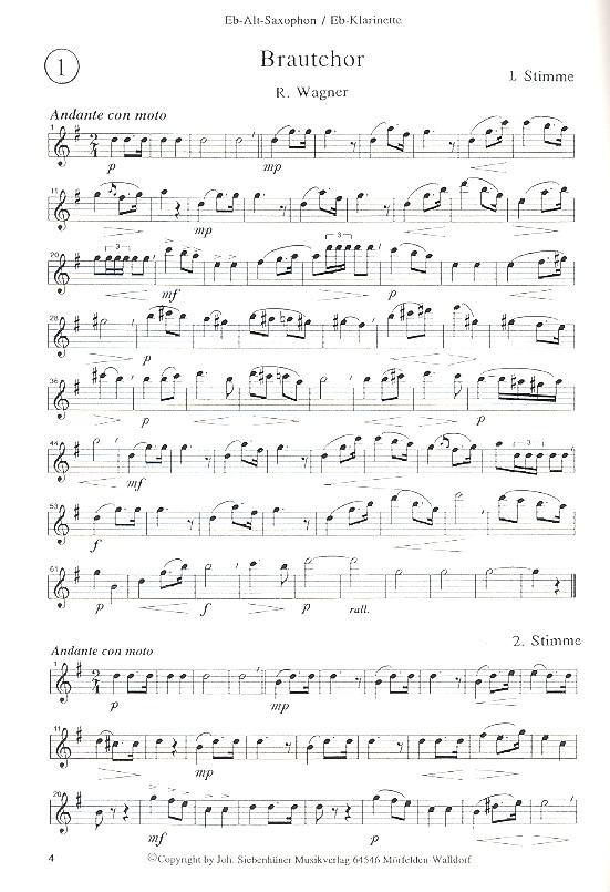 Feierliche Musik Band 1 für flexibles Ensemble