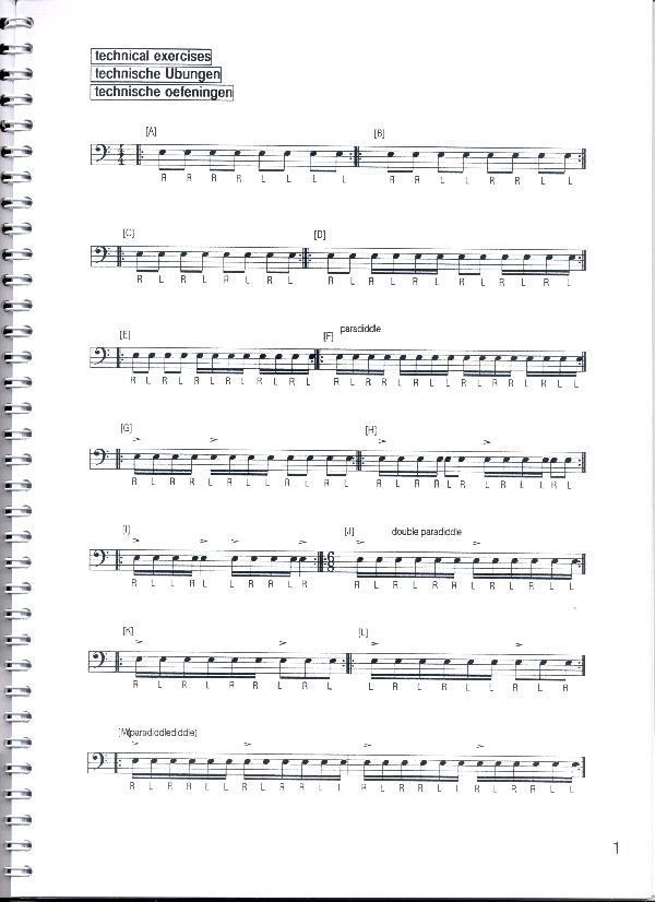 Henk Mennens - Like Rock Rhythms Übungen