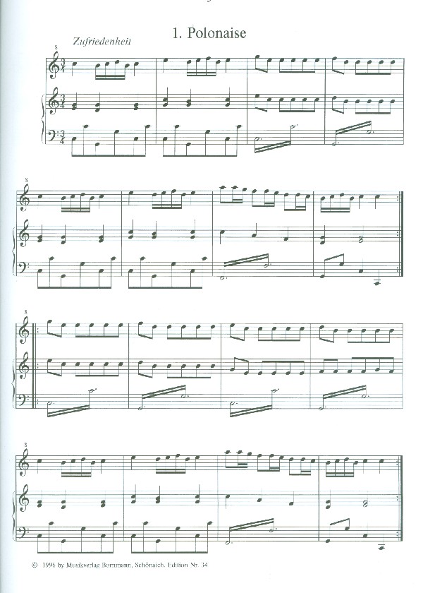  Leopold Mozart - Notenbuch für Wolfgang Amadeus