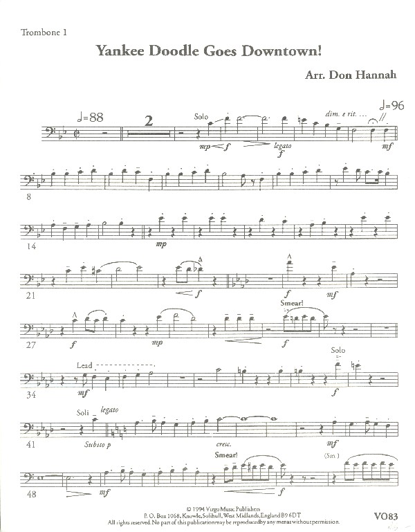 Yankee Doodle goes Downtown: