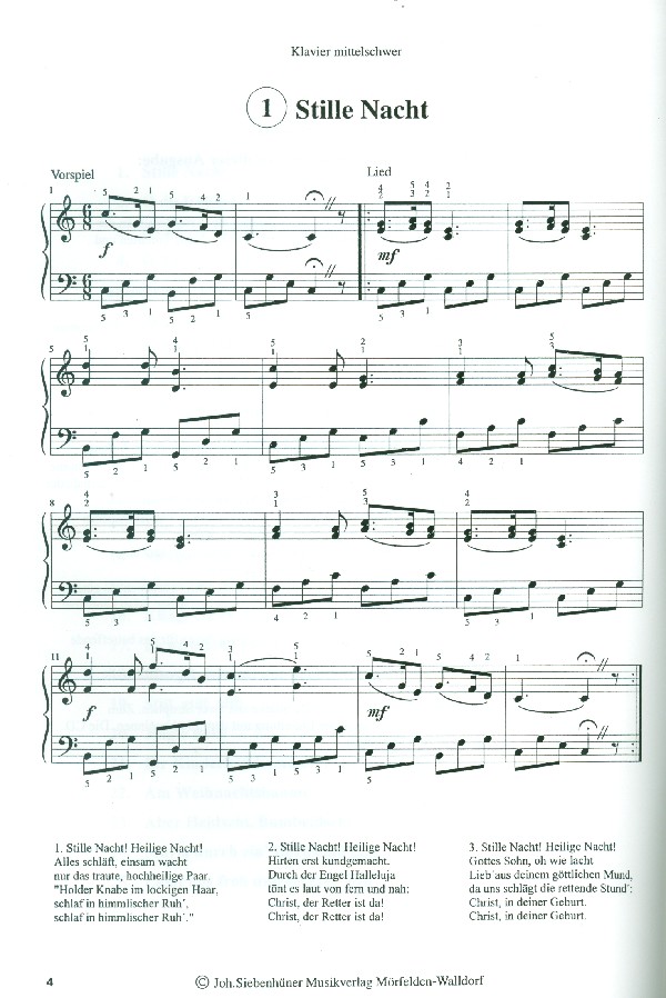 Lieder zur Weihnachtszeit (+CD)