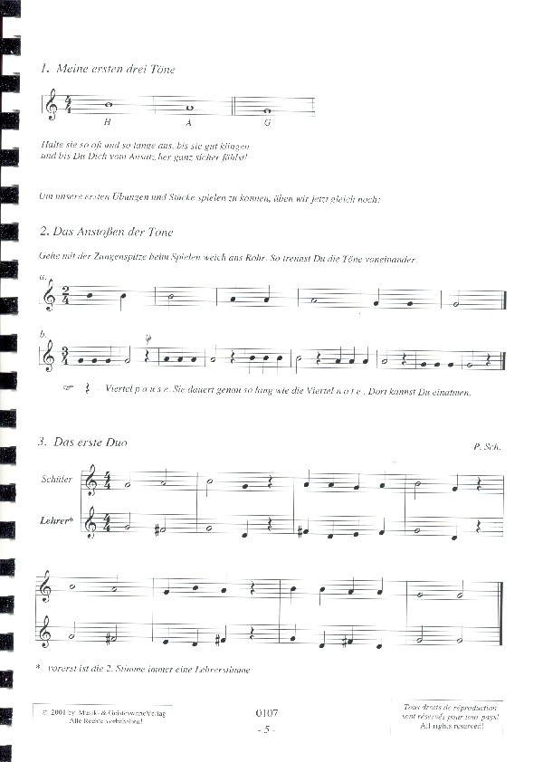 Paul Schmitt - Schule für Oboe