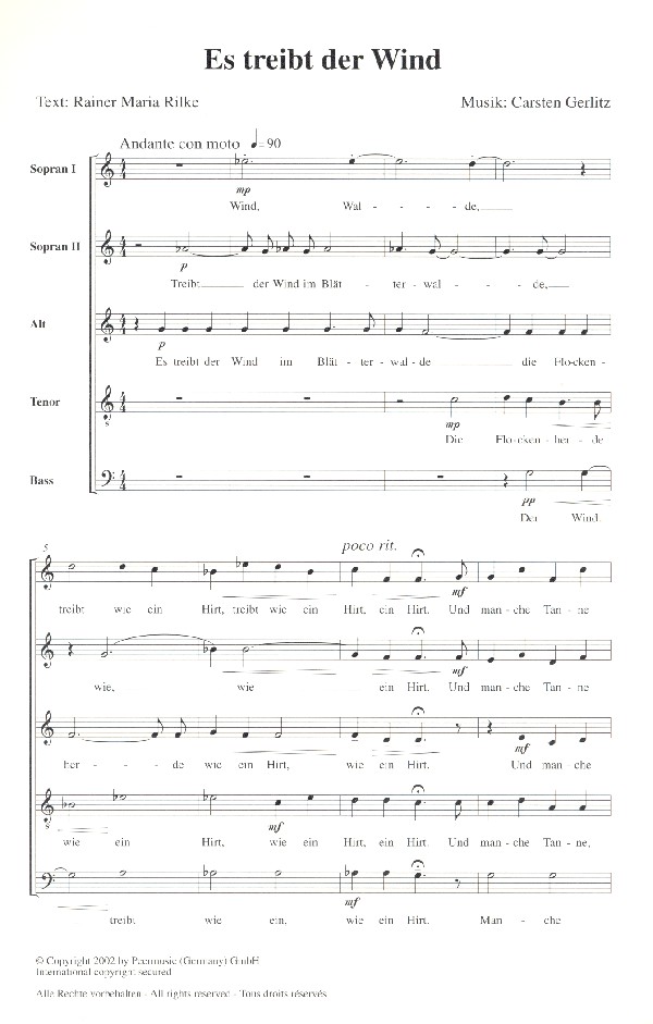  Carsten Gerlitz - Es treibt der Wind