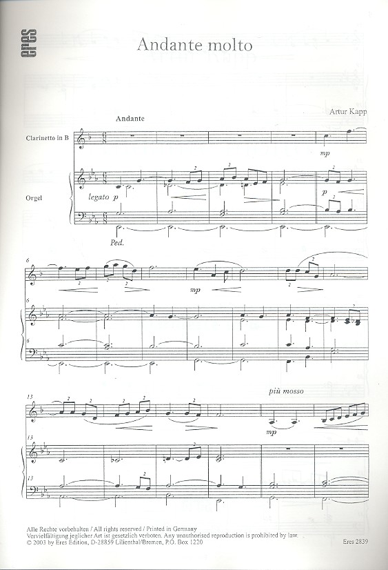 Artur Kapp - Andante molto