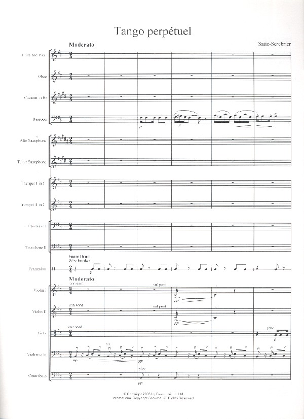 Erik Satie - Tango perpetuel