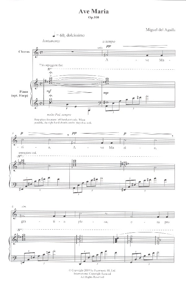 Miguel del Aguila - Ave Maria