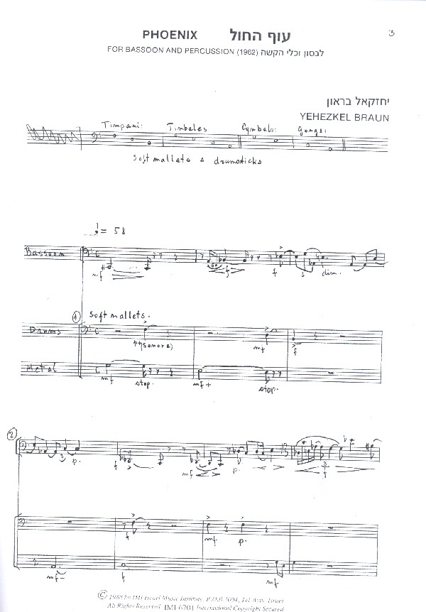 Yehezkiel Braun - Phoenix