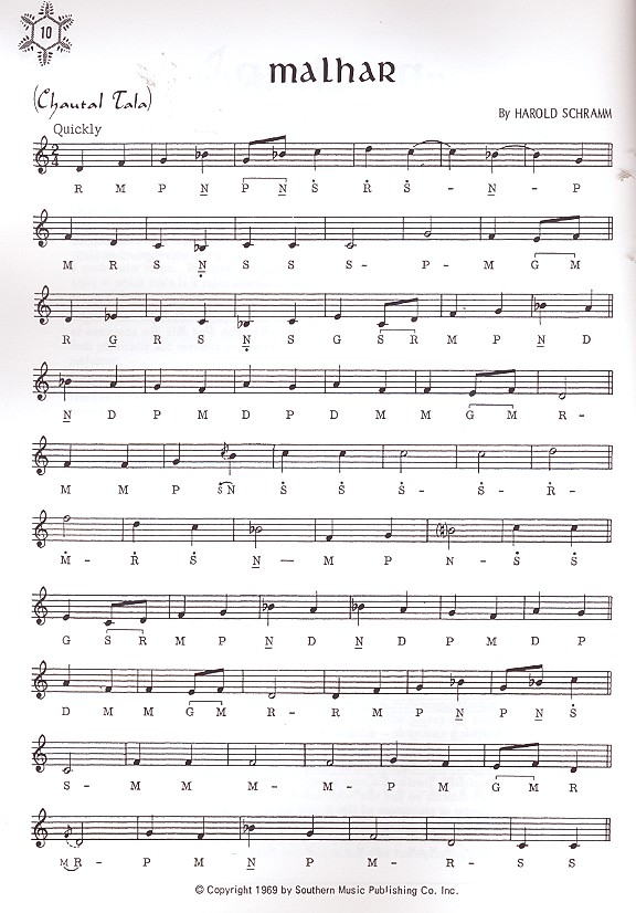 Harold Schramm - Traditional Indian melodies