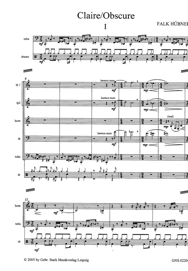 Falk Hübner - Claire - obscure