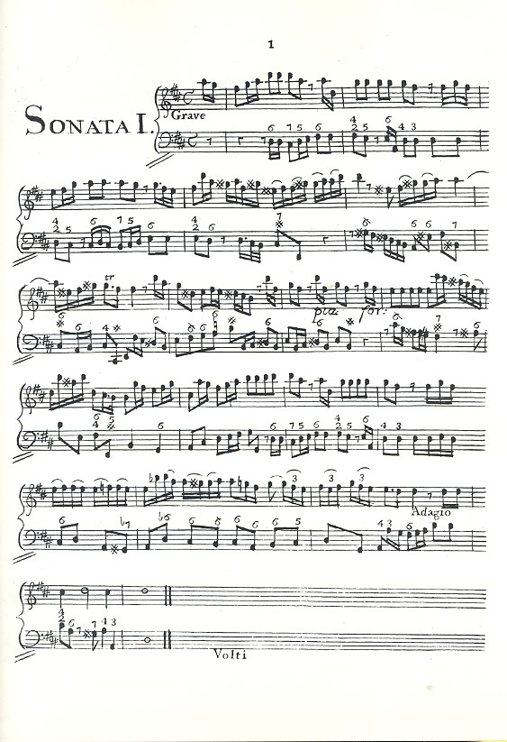 Francesco Barsanti - 6 Sonaten op.2