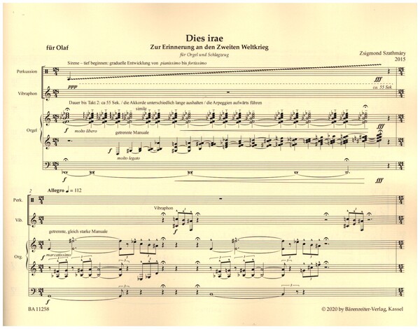 Zsigmond Szathmáry - Dies Israe