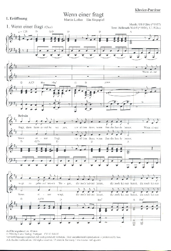 Ulrich (Uli) Führe - Wenn einer fragt