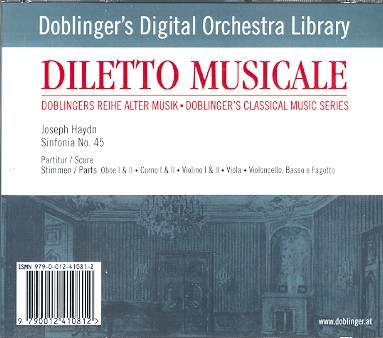  Franz Joseph Haydn - Sinfonie fis-Moll Nr.45 Hob.I:45