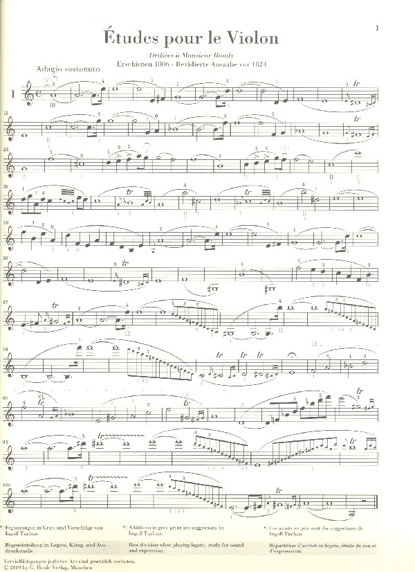  Rodolphe Kreutzer - 42 Etüden