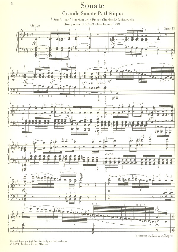  Ludwig van Beethoven - 5 berühmte Klaviersonaten