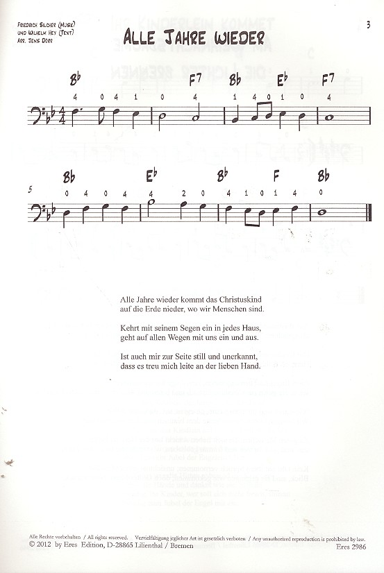 Jens Dörr - Kontrabass unterm Weihnachtsbaum