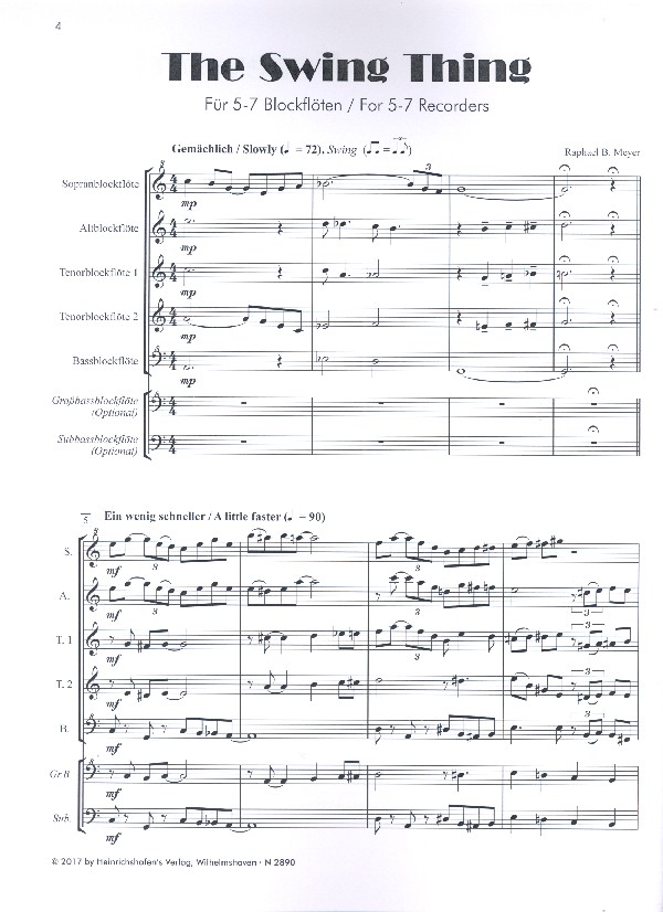  Raphael Benjamin Meyer - The Swing Thing