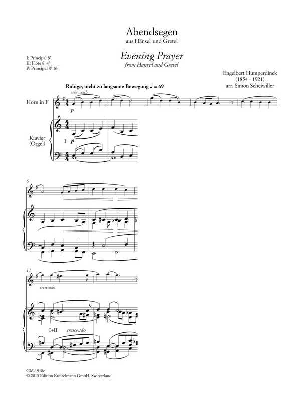 Engelbert Humperdinck - Abendsegen